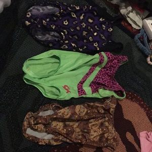Gymnastic leotards